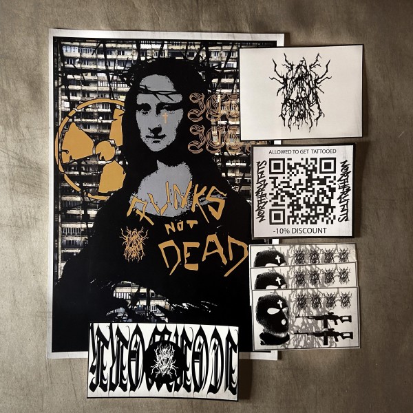 999ICON Punk's not Dead Print & Sticker Bundle...