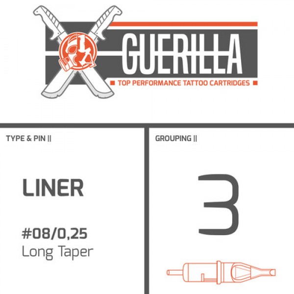 Guerilla – 3 Liner - 0,25 - LT