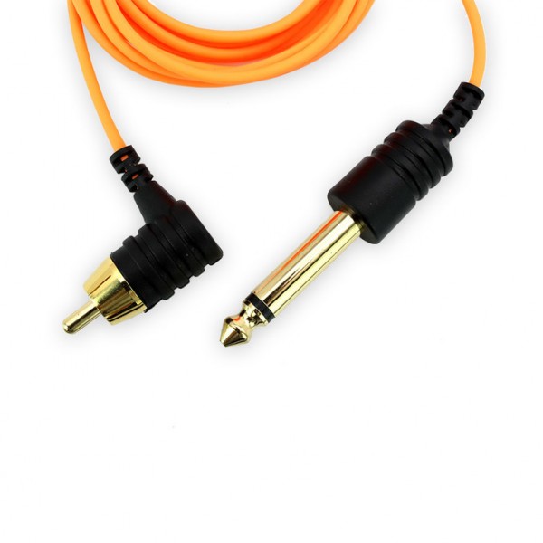 Inked Army RCA cable angled 215cm