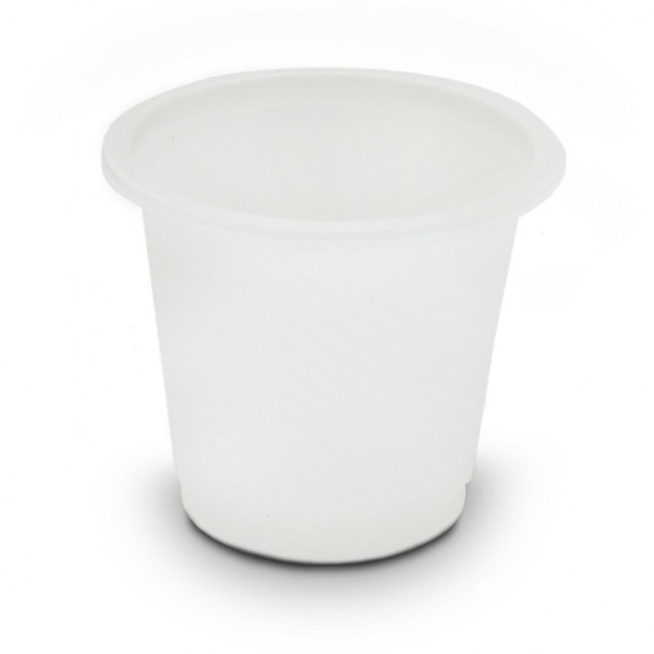 Biodegradable rinse cups - 100pcs - 130ml